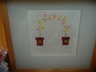 roses au ruban
